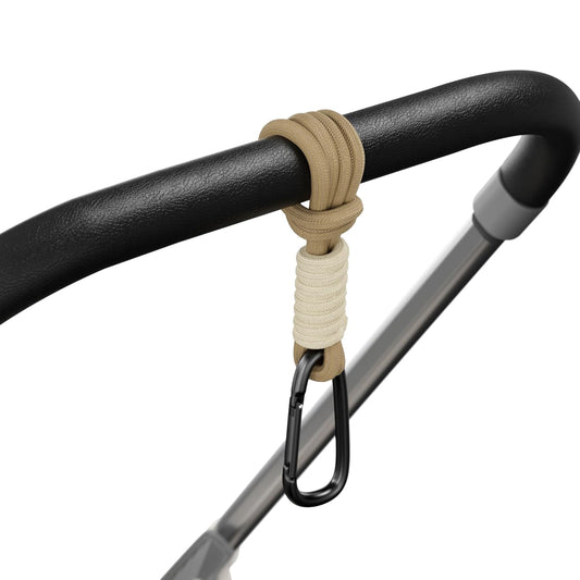 SURDOCA Baby Stroller Hooks, Stroller Clips and Hooks for Diaper Bag, Mommy Bag Hook for Stroller Heavy Duty, Universal Stroller Hanger and Strap, Stroller Accessories for Mom