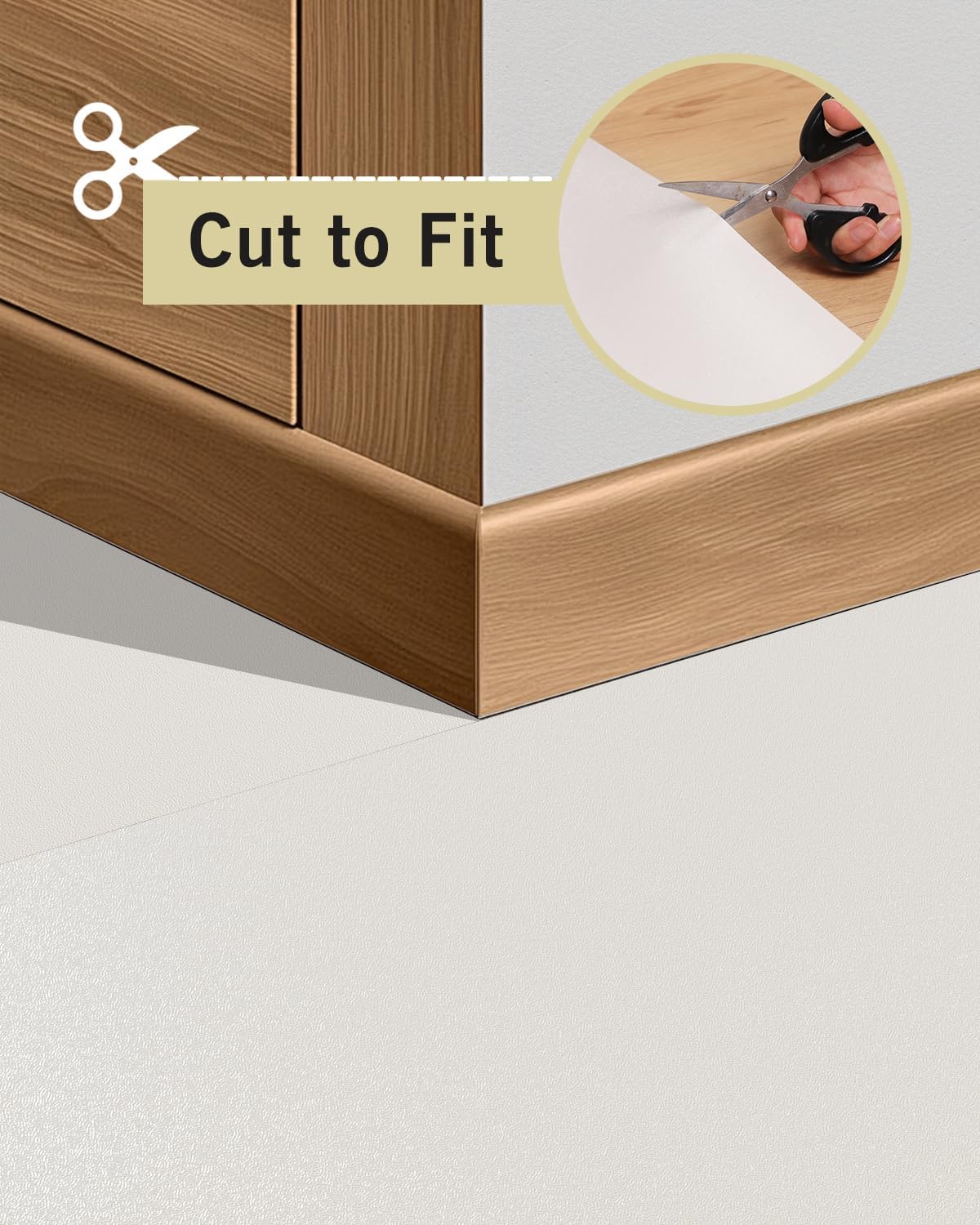 Soft Vinyl Floor Mat for Bedroom, 4'×6' Beige Waterproof Plastic Area Rug for Kitchen, Non-Slip Multi-Pupose Floor Cover Protector for Painting, Pet Accident, Splat Mat for Baby Spill