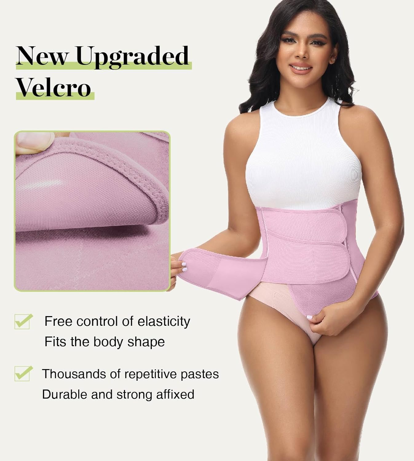 SHAPSHE Waist Trainer for Women Postpartum Recovery Wrap Waist Cincher Corset Shapewear Belly Band