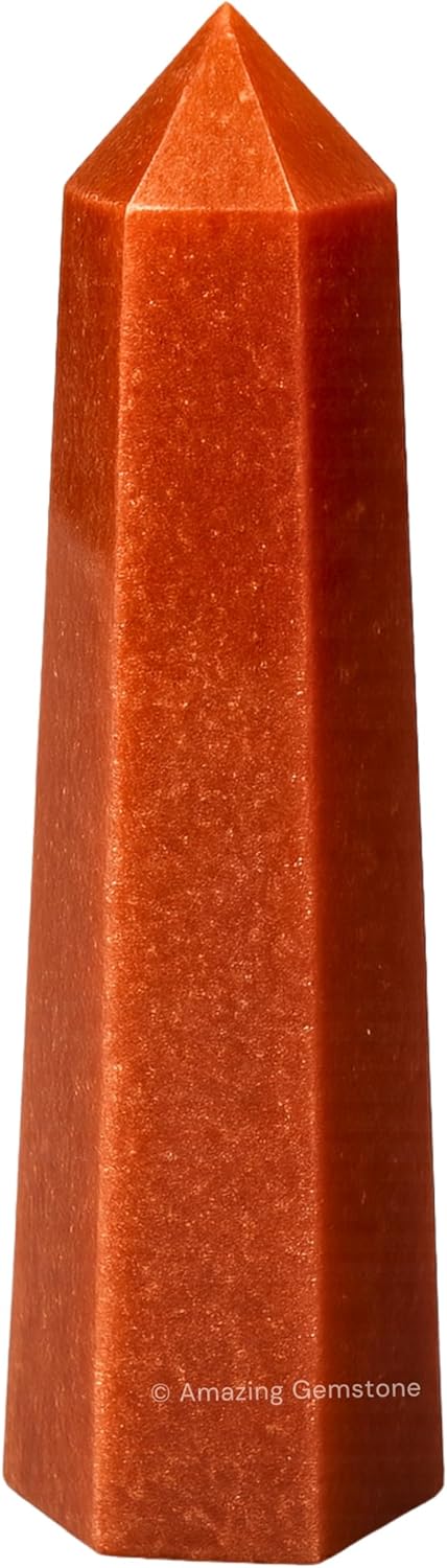 Amazing Gemstone Chocolate Jasper Crystal Towers - Natural Healing Crystal Point Obelisk for Reiki Healing and Crystal Grid (2 Inch to 3 Inch)