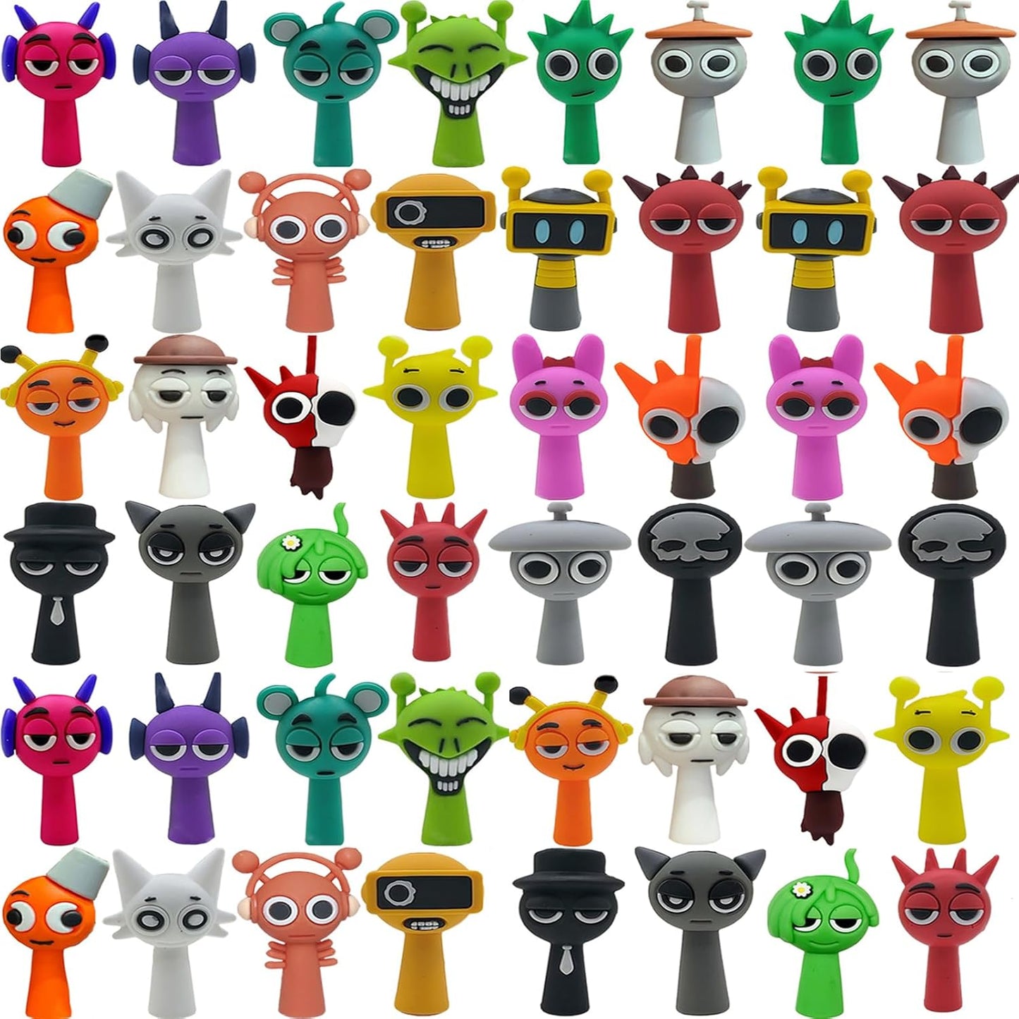 Action Figures Mystery Box,Mystery Box,Action Doll Collection Toys, Home Decorations, Birthday Gifts for Boys and Girls (48 Pcs)