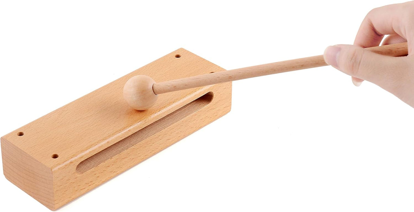 Musical Wood Block Percussion Instrument