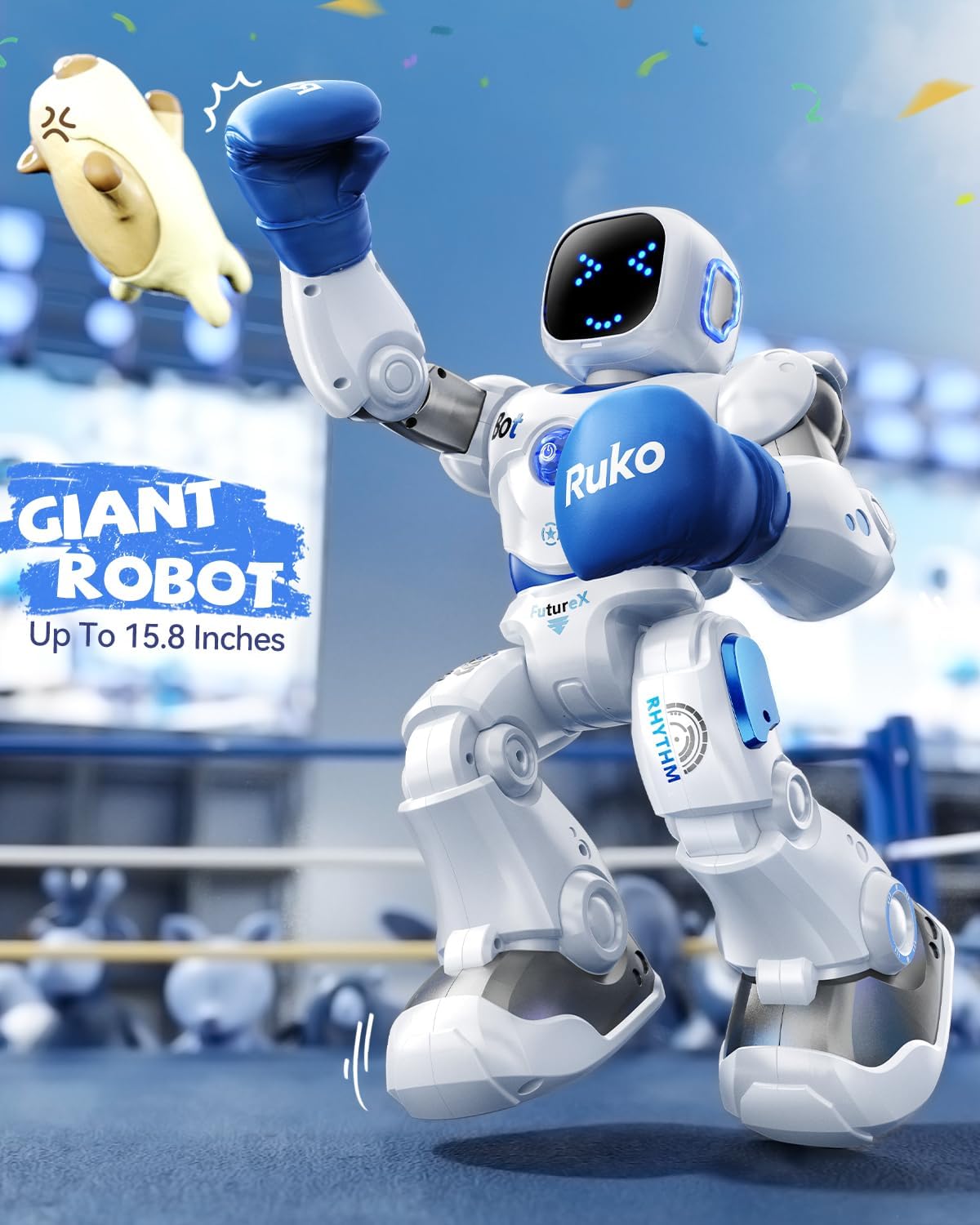 Ruko 1088 Smart Robot 6088 Smart Blue Robot
