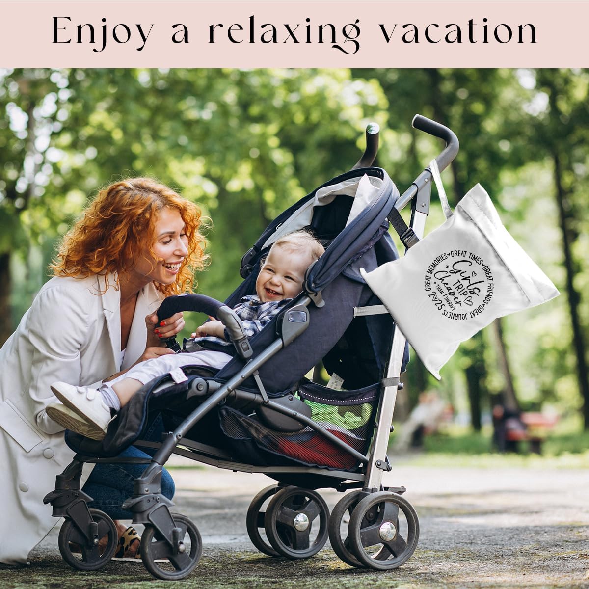 Girls Trip Gifts Wet Dry Bag, Beach Bag Wet Bag Favors, for Swimsuit Toiletry Travel Essentials For Women Aloha Bags, Beach Travel Gym Laundry bags for Dirty Diaper Swimsuit Gifts (White)