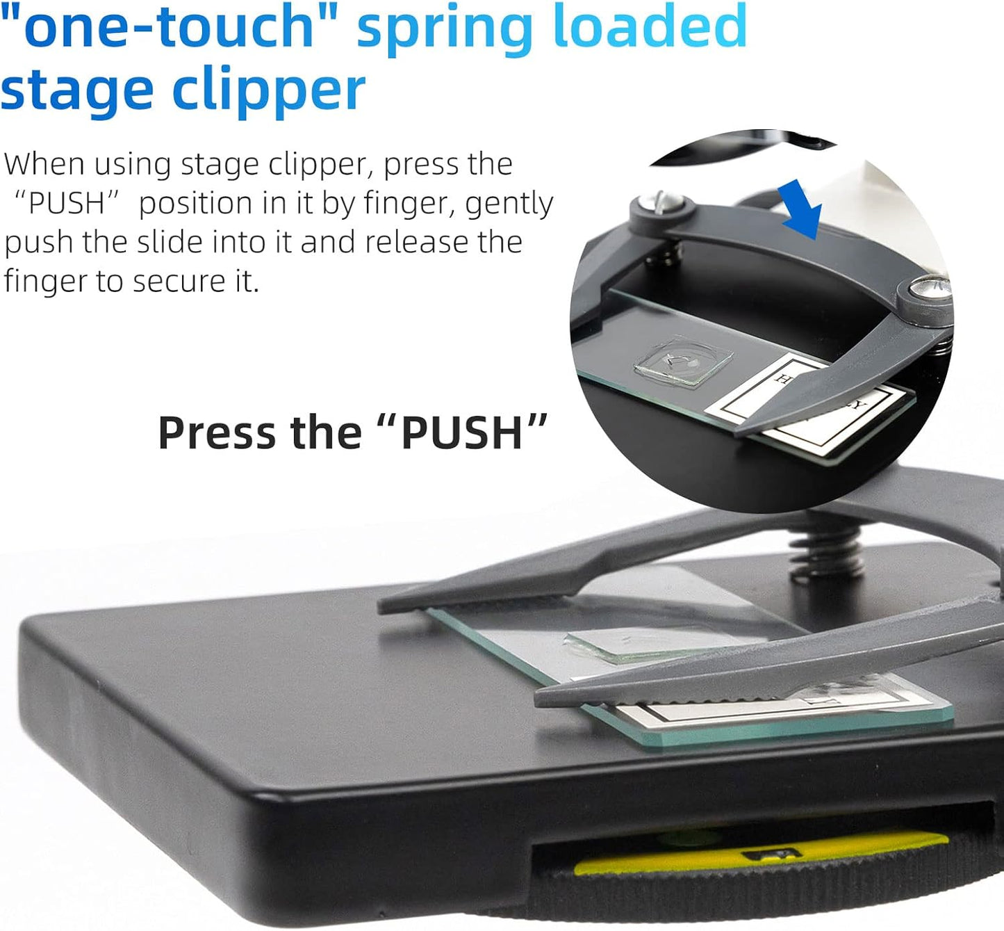 SWIFT Compound Monocular Microscope Kit Microscope for Adults Students Beginners,80X-2000X STEM Kit with All Metal Body Microscope, Carrying Box for School Laboratory Home Education SS121