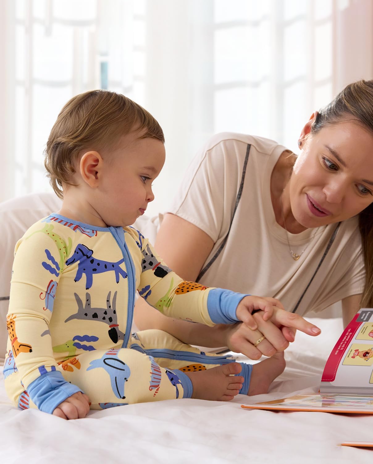 Bamboo Viscose Baby Convertible Footie Pajama, Zipper Pajamas for Baby Boys & Girls, Sleep & Play Footed Pjs