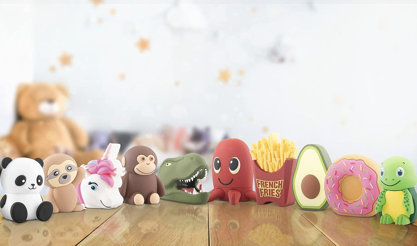 Avocado Bluetooth Wireless Speaker, Animal Design for Kids of All Ages, Average 3 Hours of Playtime, 3W Output, Compatible with iPhone and Android Devices