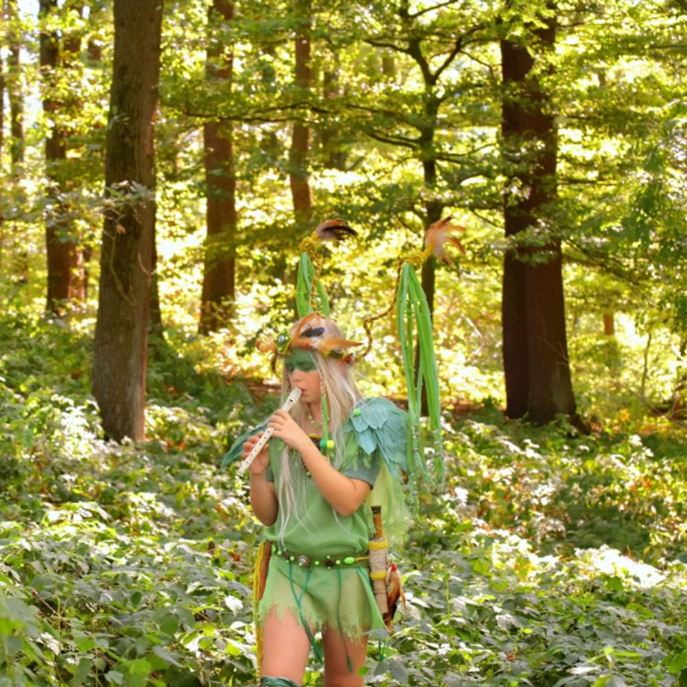 6 Pieces 8 Hole Descant Soprano Recorder for Kids, Plastic Music Recorder Instrument Kid Music Flute with Cleaning Rod