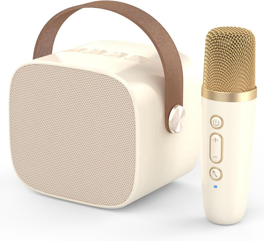 Mini Karaoke Machine,Funny Toys Christmas Birthday Gifts for Kids Age 4-12 Girls,Boys,Adults,MEGUO Karaoke Microphone Toys for 4,5,6,7,8,9,10,11,12+ Year Old Girls Boys Kids Birthday Party