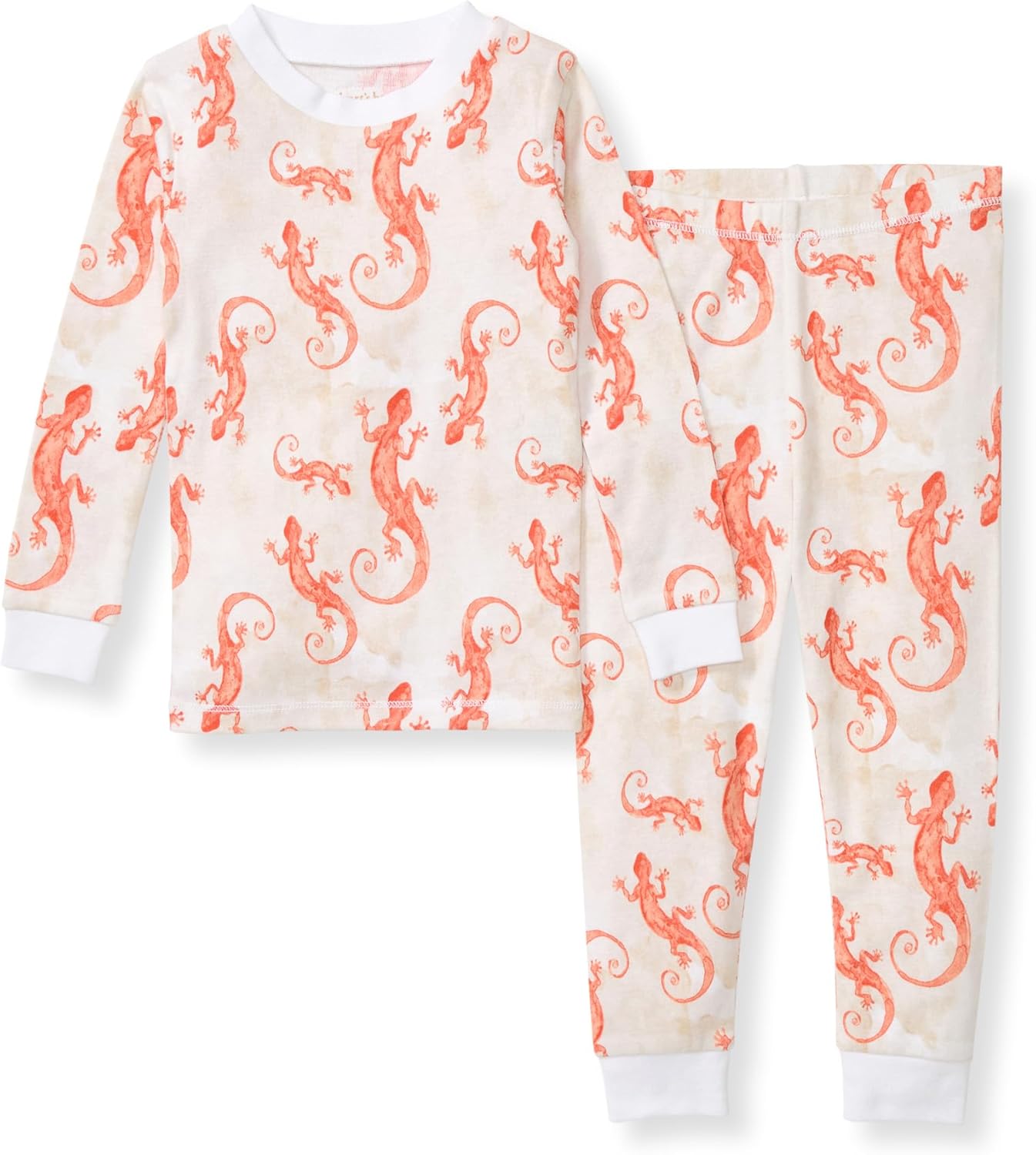 Burt's Bees Baby Boys' 2-Piece Long Sleeve Tee and Pants Organic Cotton Pajama Set