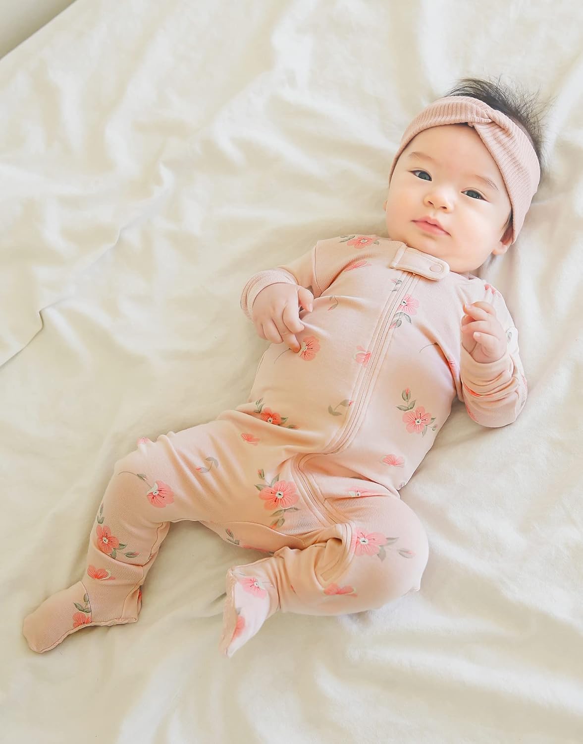 VAENAIT BABY Infant Toddler Boys Girls Footed Pajamas One-PIece Romper Sleep and Play 0M-2T