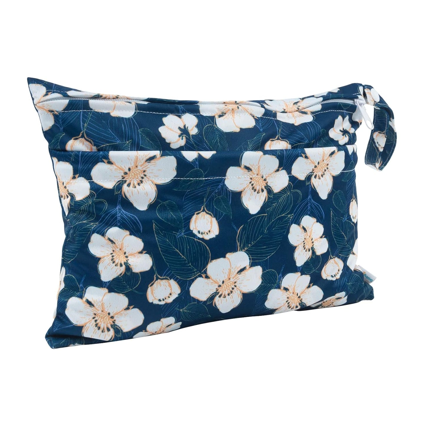 babygoal Wet Dry Bags for Baby Cloth Diapers, Washable Travel Bags, Beach, Pool, Gym Bag for Swimsuits & Wet Clothes with Two Zippered Pockets 3 Pack(S,M,L), 3SML02