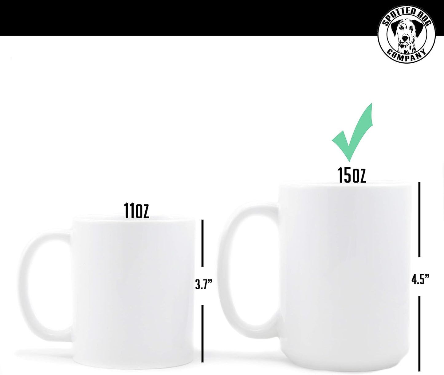 Personalized Monogram Ceramic 15oz White Coffee Mug with Custom Text and Name Initials, DYE Halpert, Taza para Cafe Personalizadas, Customized with Back Options, Custom Gifts Men, Gifts for Women