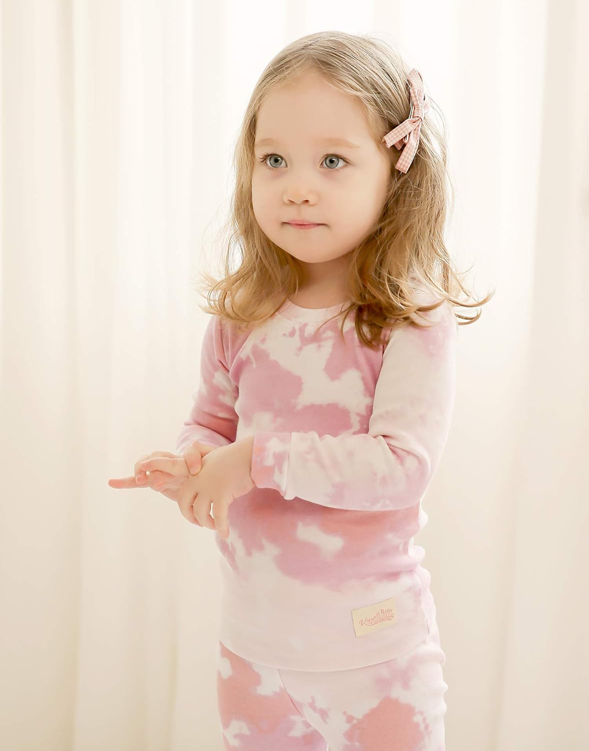 VAENAIT BABY 12M-12Y Toddler Kids Boys Girls 100% Cotton Marbling Tiedye Sung Fit Sleepwear Pajamas 2pcs Pjs Set