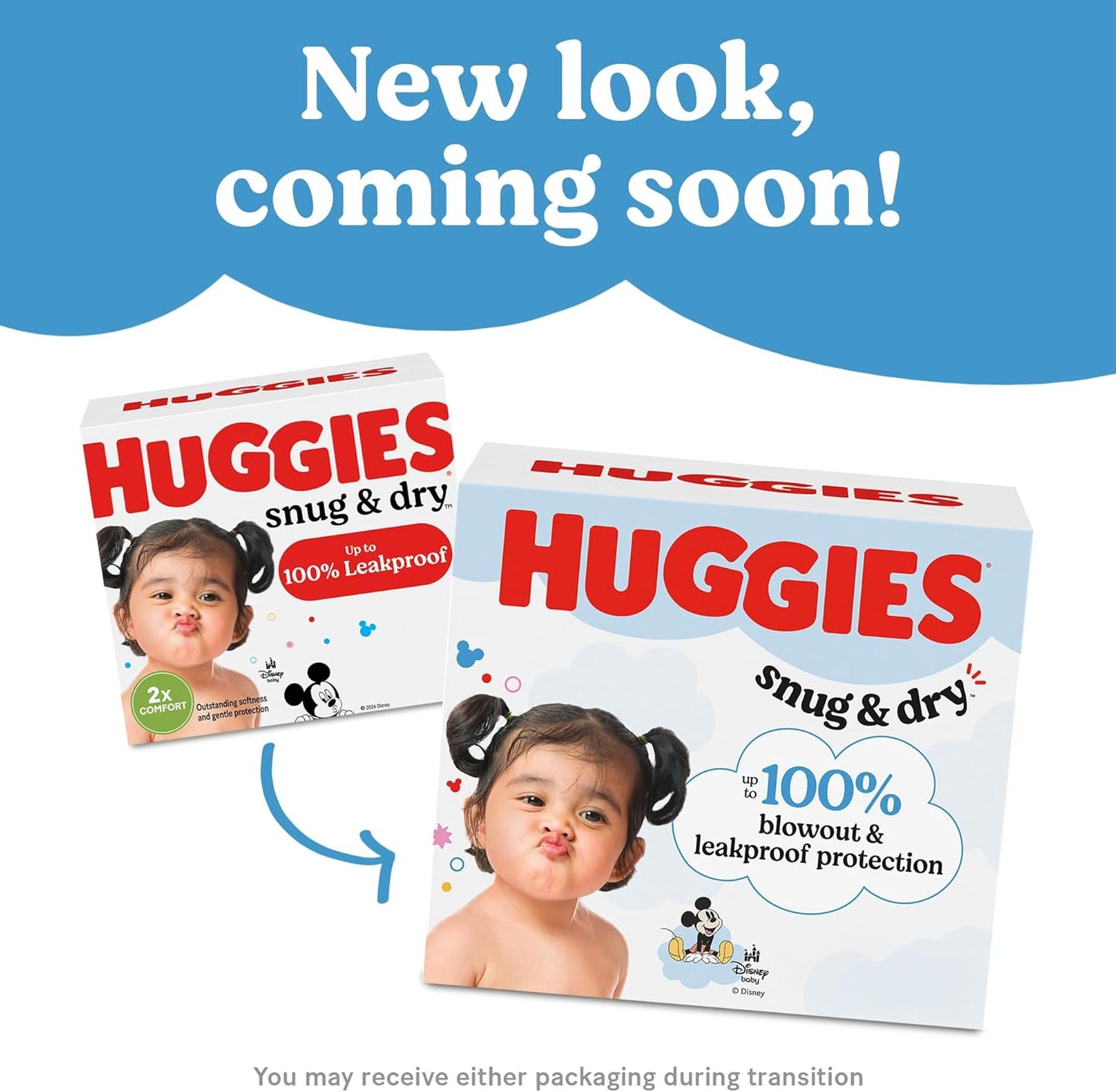 Huggies Size 6 Diapers, Snug & Dry Baby Diapers, Size 6 (35+ lbs), 19 Count, Packaging May Vary
