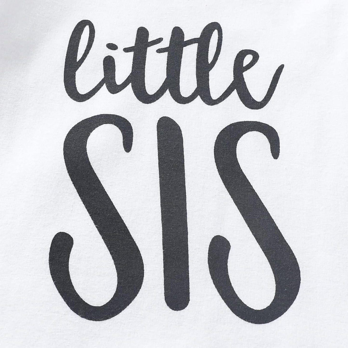 AMAWMW Newborn Baby Girl Little Sister Sleeper Gown Stripe Long Sleeve Nightgown Pajamas Gifts Stuff Essential Outfit