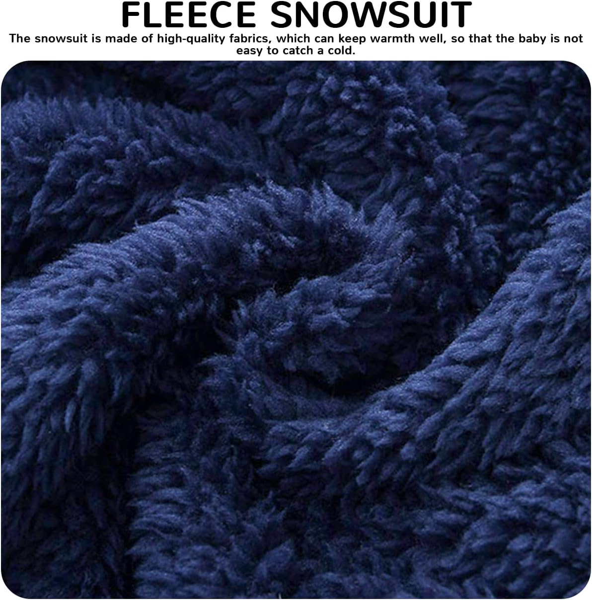 Baby Boy Girl Snowsuit Winter Warm Clothes Coat Infant Jumpsuit Toddler Outfit