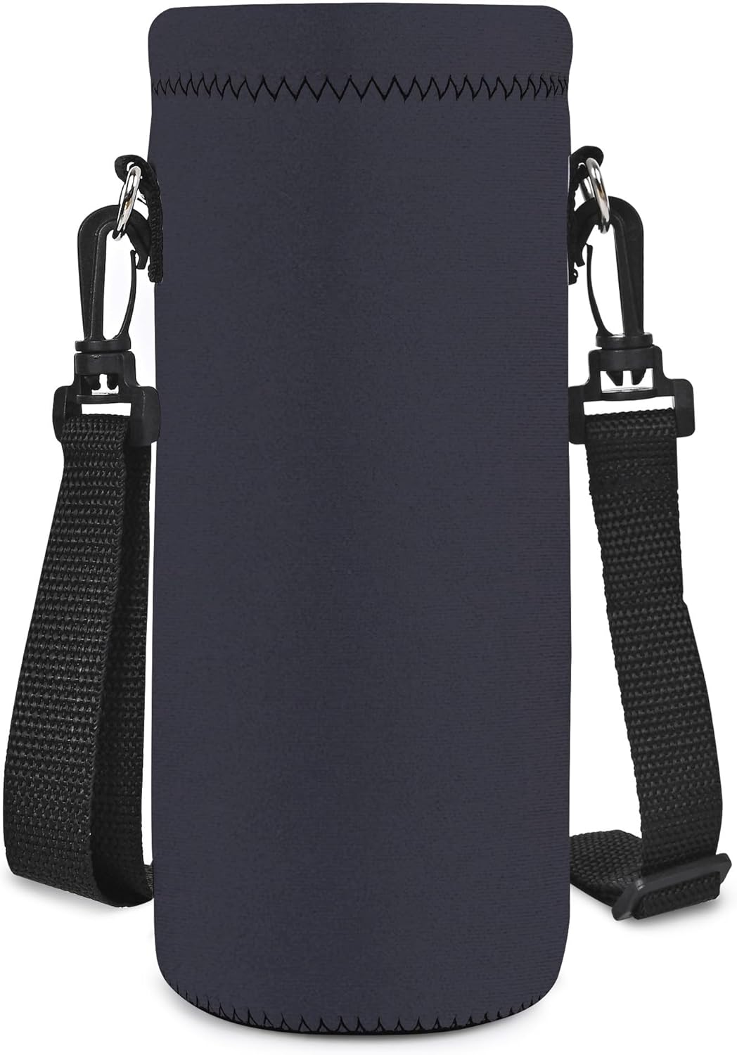 Neoprene Water Bottle Carrier Bag with Adjustable Shoulder Strap for Men Women Walking Hiking,Portable Insulated Holder Case for Stainless Steel/Glass/Plastic Bottles