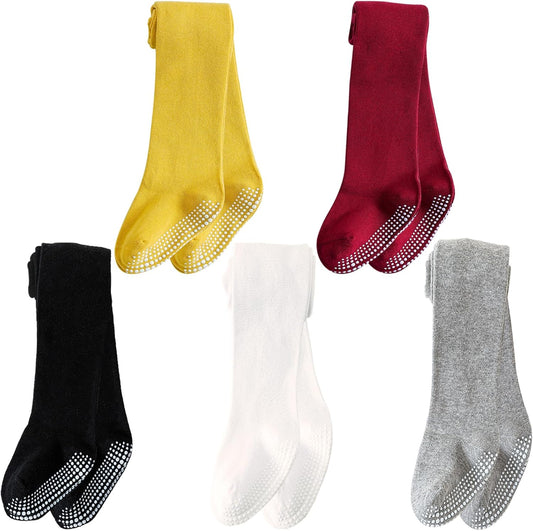 Mini angel Baby Tights Non Slip Baby Girl Tights Seamless Cotton Pantyhose Toddler Stockings Winter Warm Leggings Non-Skid