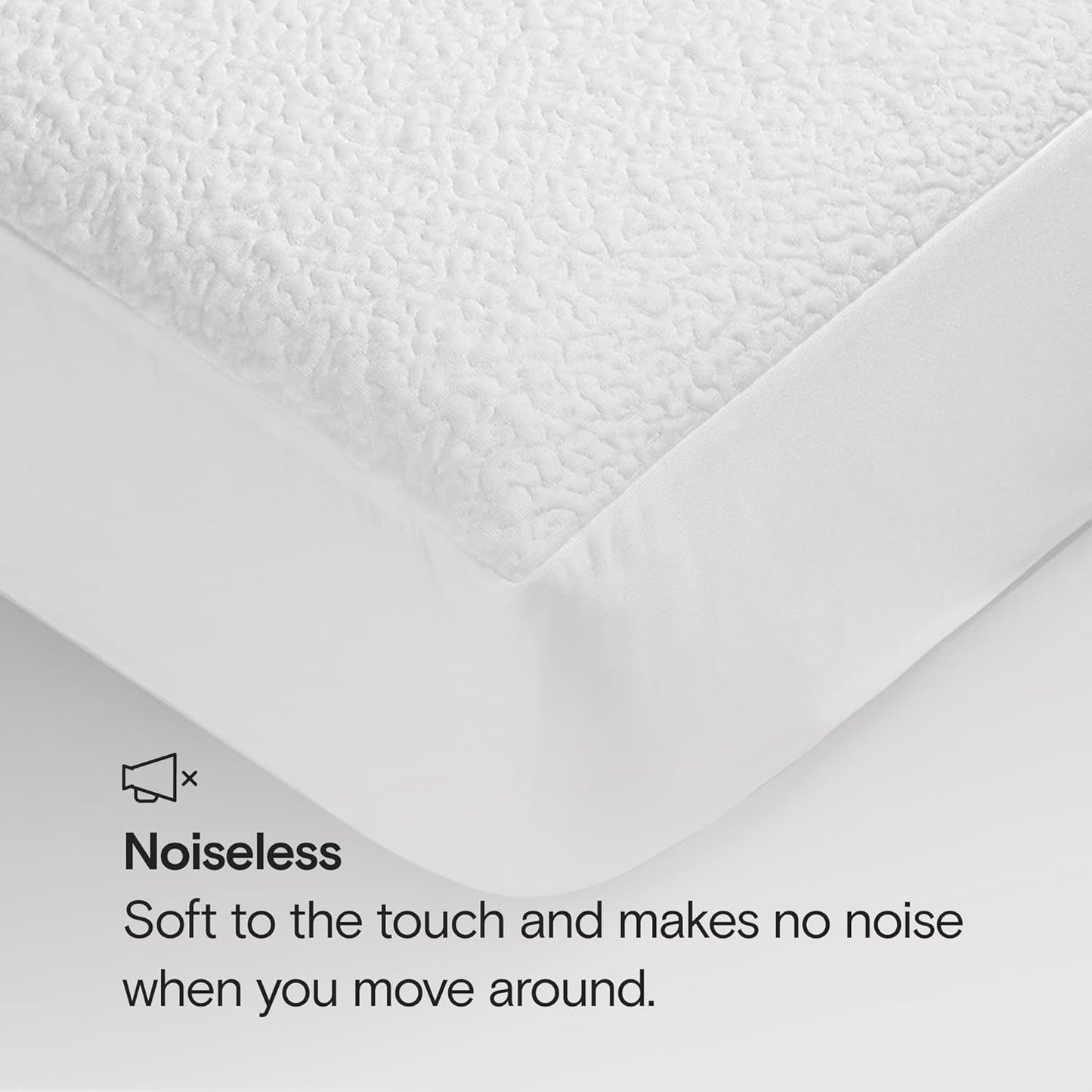 SIJO Mattress Protector, 100% Waterproof, Cooling, Ultra Soft, Noiseless, 16 inch Deep Pocket, Best Overall Mattress Protector Award Winner by Apartment Therapy (Twin)