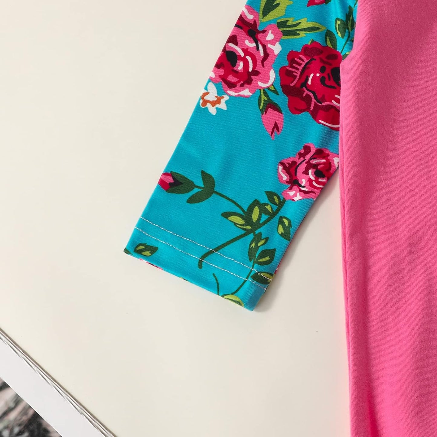 AMAWMW Newborn Baby Girl Little Sister Sleeper Gown Stripe Long Sleeve Nightgown Pajamas Gifts Stuff Essential Outfit