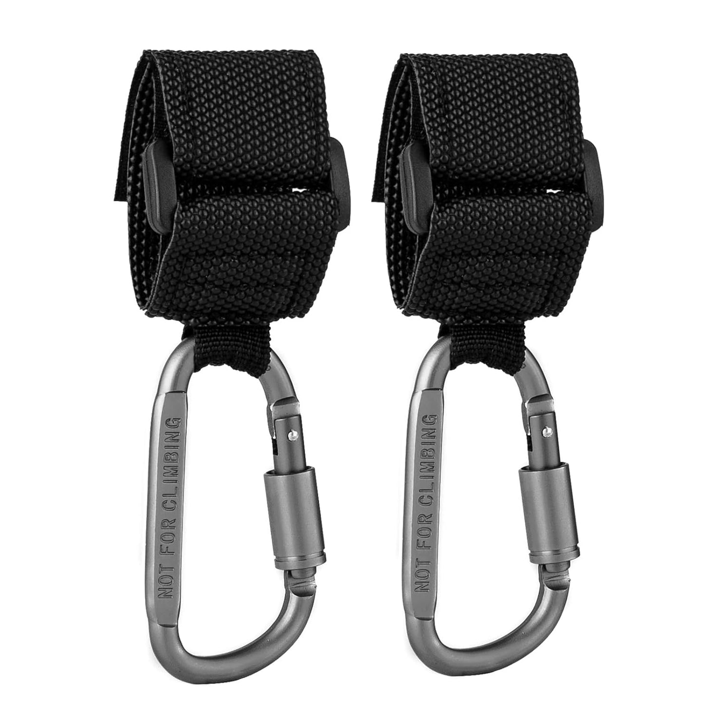 Baby Stroller Hook, Clip or Hang a Diaper Bag to Your Pram or Buggy, 2 Pieces