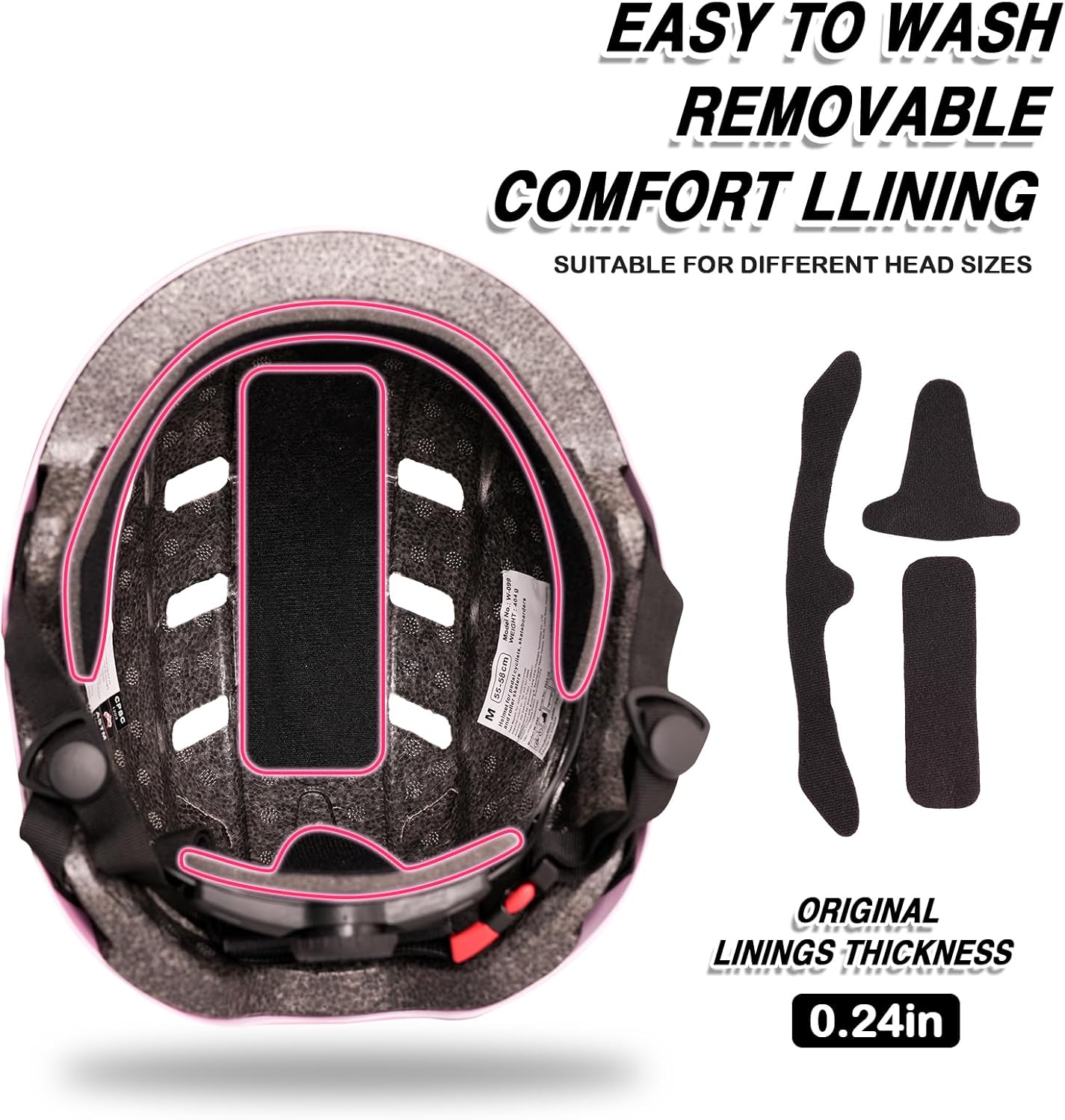 Adjustable Kids Bike Helmet with Knee Pads Elbow Pads Wrist Guards for Age 3-5-8-14+ Youth/Teens,Ventilation Multi-Sport Scooter Roller Skate Rollerblading Skateboarding Climbing Cycling