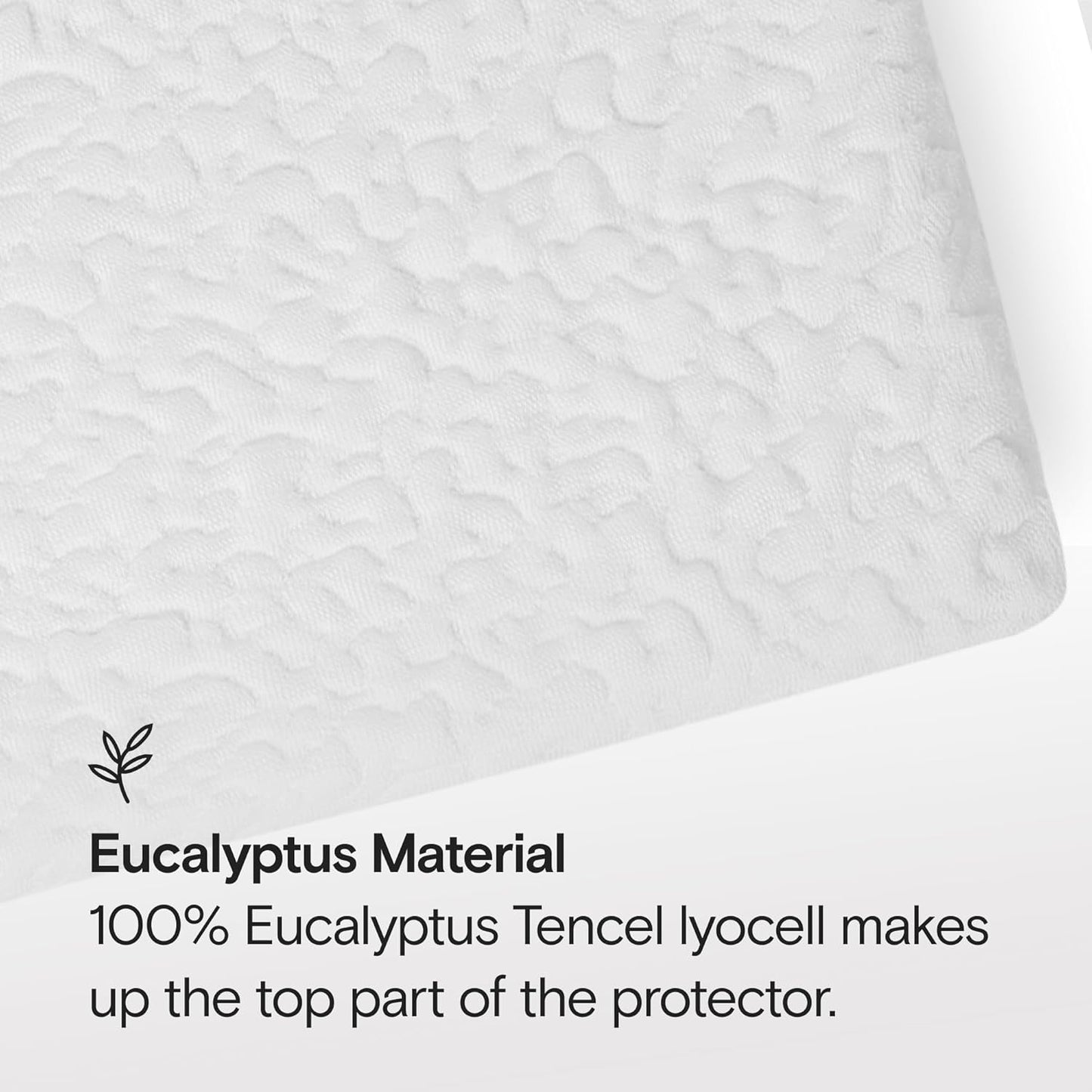 SIJO Mattress Protector, 100% Waterproof, Cooling, Ultra Soft, Noiseless, 16 inch Deep Pocket, Best Overall Mattress Protector Award Winner by Apartment Therapy (Cal King)