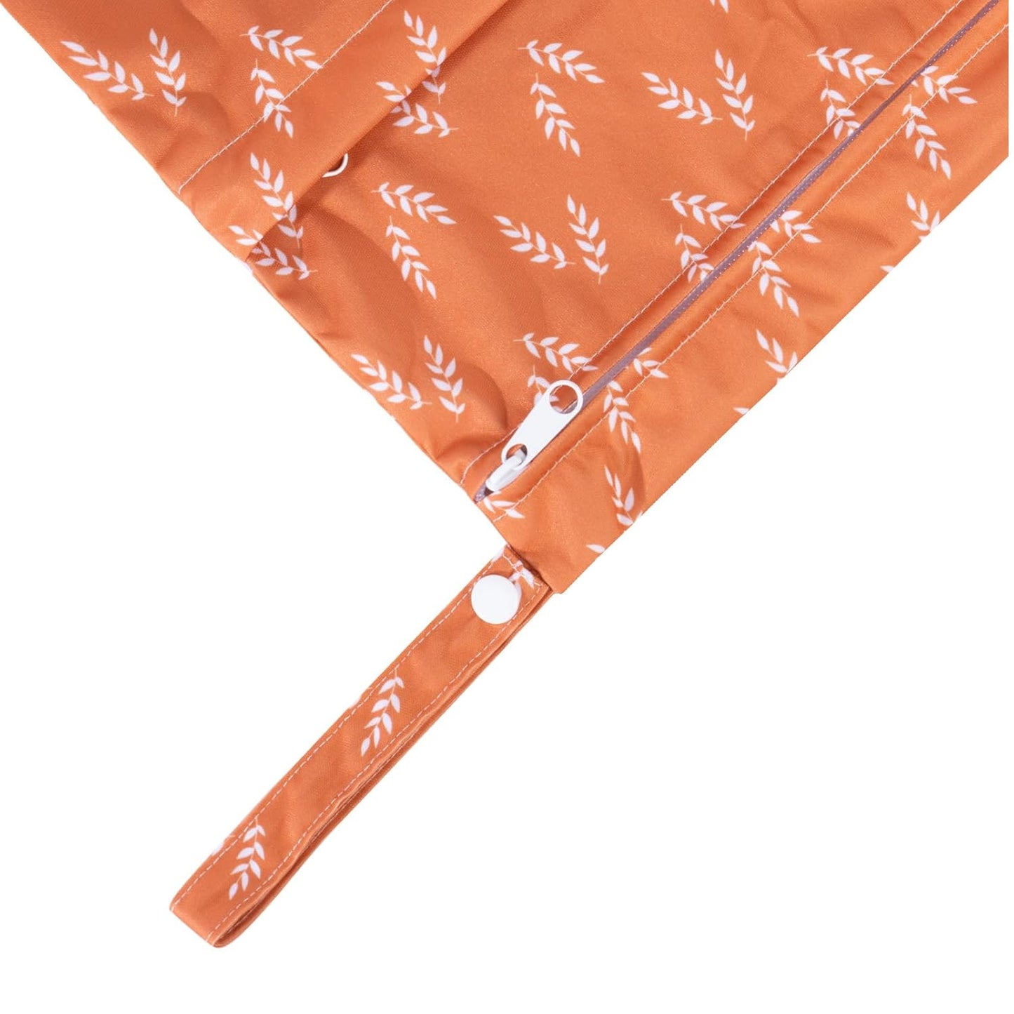 babygoal Wet Dry Bags for Baby Cloth Diapers, Washable Travel Bags, Beach, Pool, Gym Bag for Swimsuits & Wet Clothes with Two Zippered Pockets 3 Pack, 3LN15