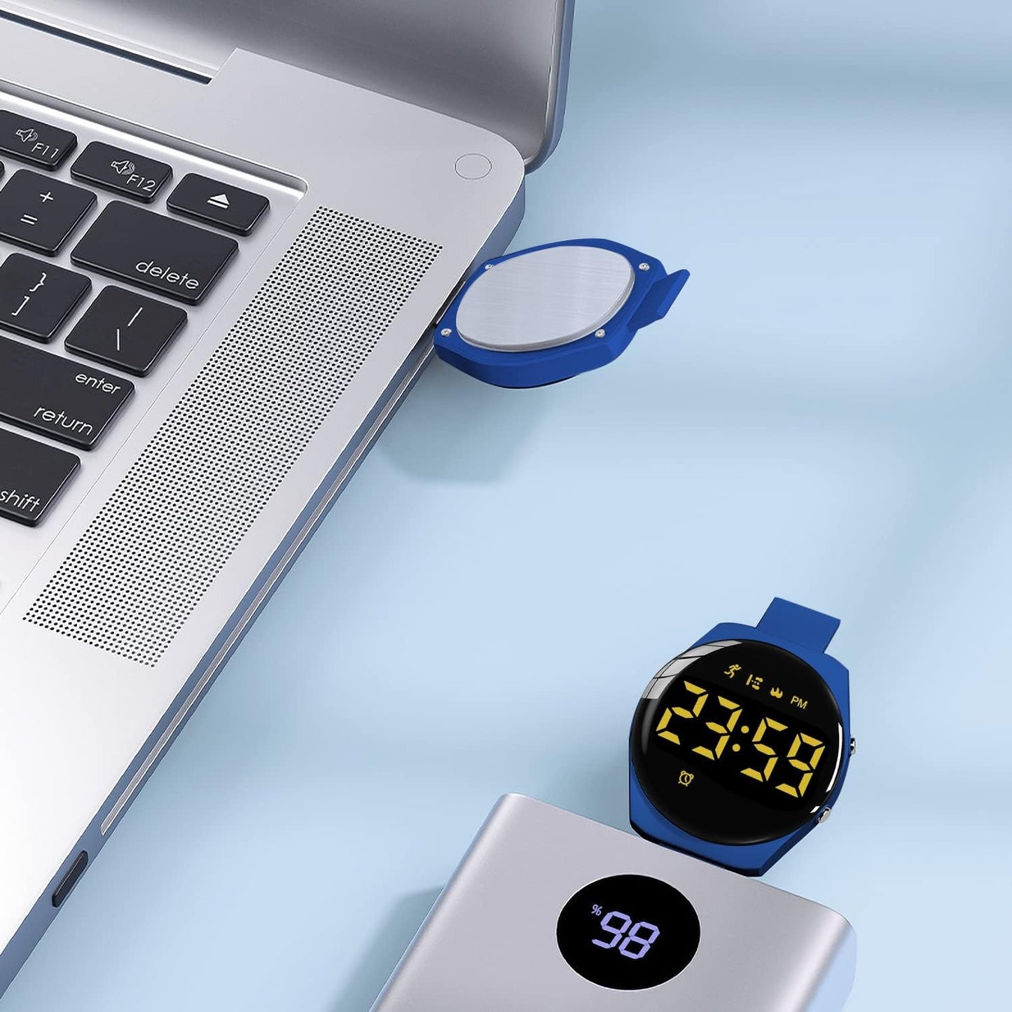 Kids Watches for Girls Boys Digital Sport Watch with Step Counter Pedometer Vibration Alarm Clock, No App Waterproof Fitness Tracker Kids Watch Boys Girls Teens Students Ages 5-16