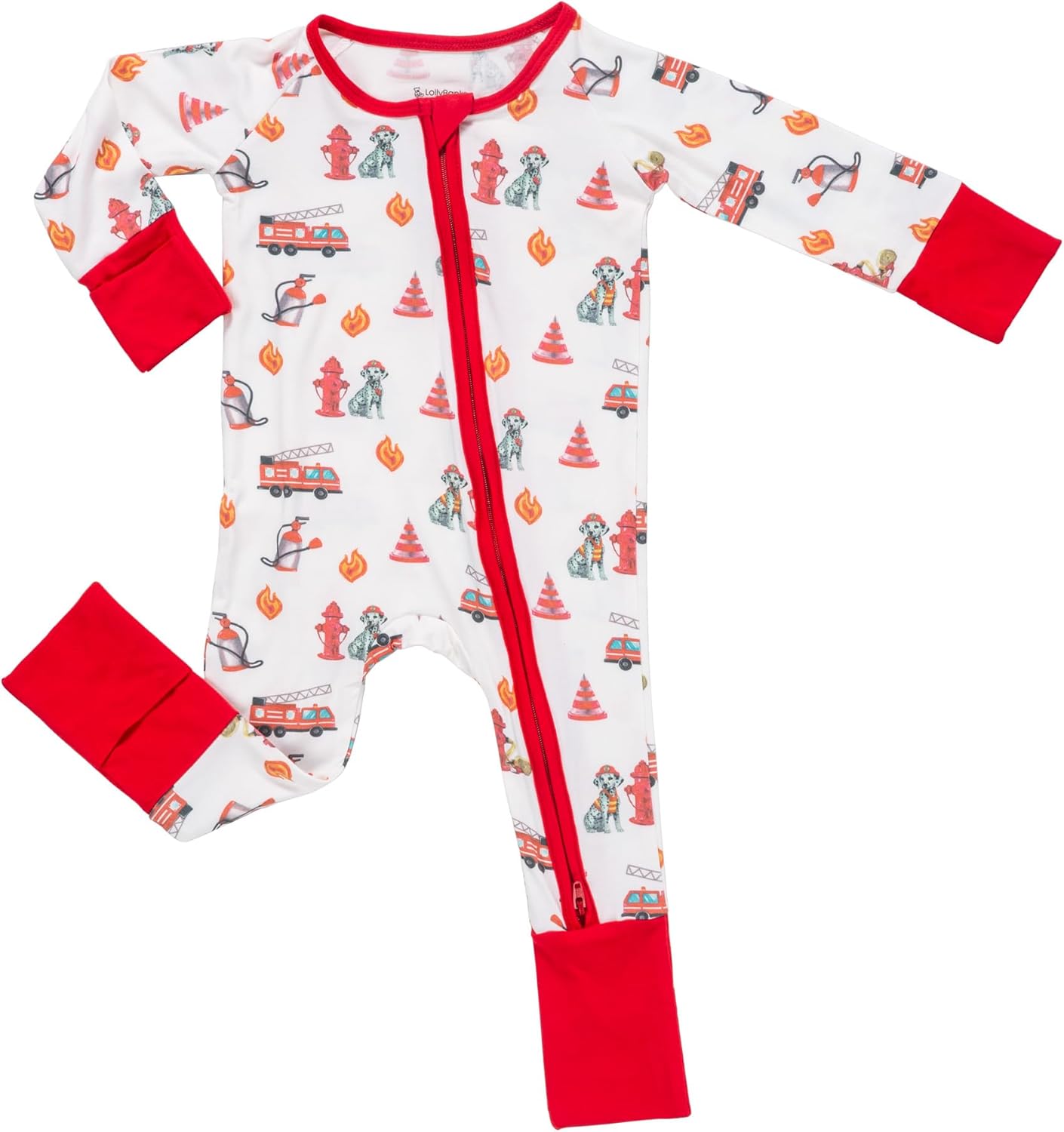 LollyBanks Baby Pajamas, Baby Romper 95% Bamboo Viscose and 5% Spandex