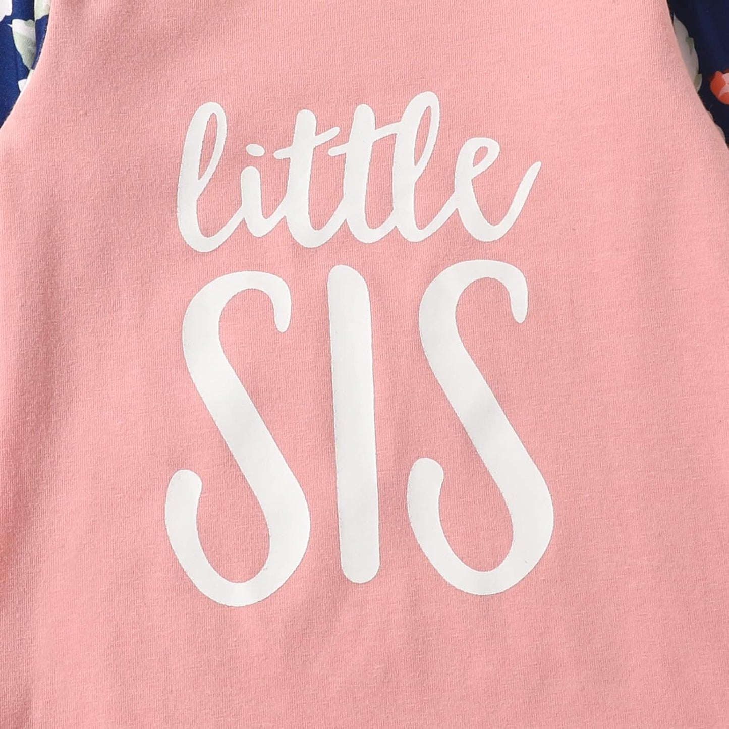 AMAWMW Newborn Baby Girl Little Sister Sleeper Gown Stripe Long Sleeve Nightgown Pajamas Gifts Stuff Essential Outfit