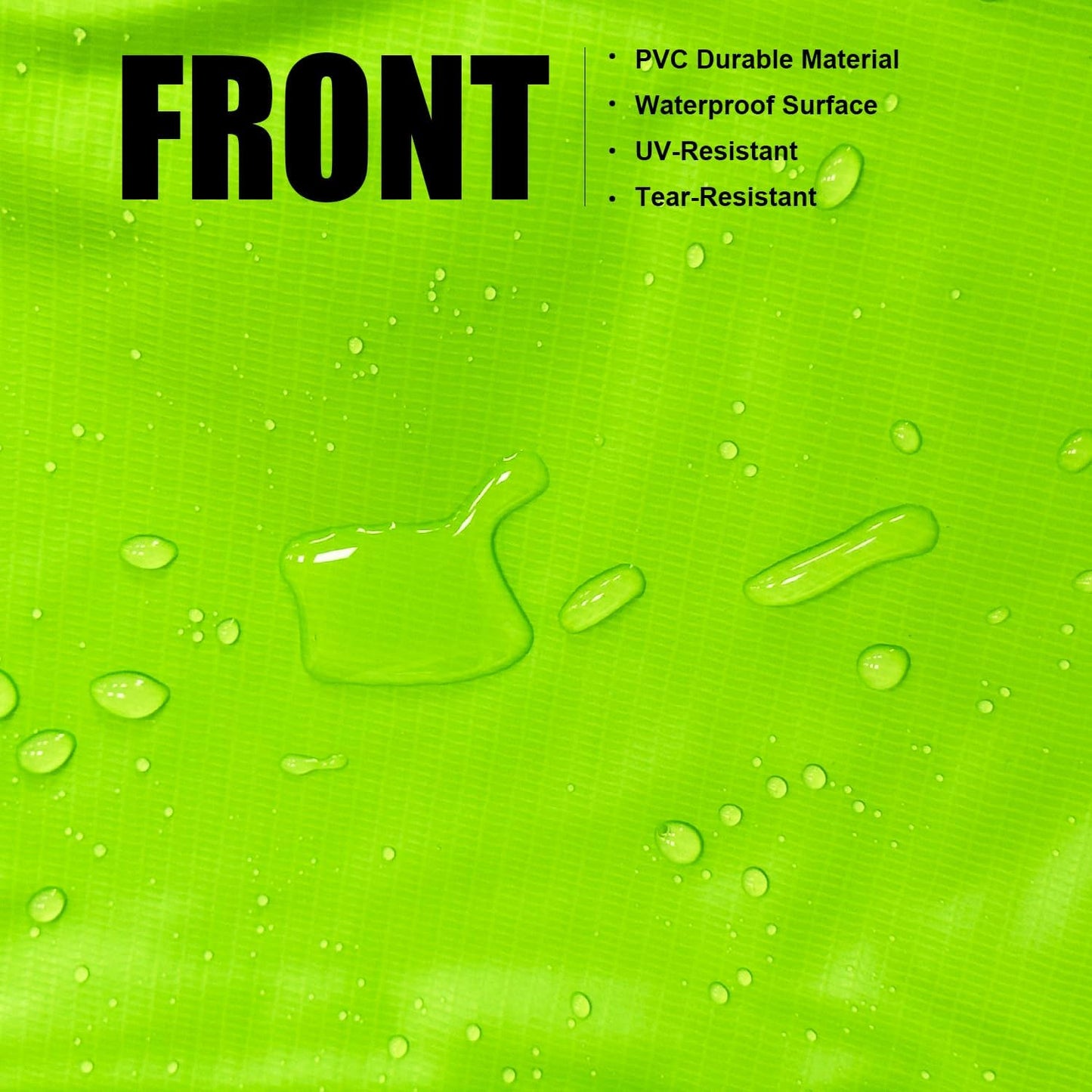 LANGXUN Universal Trampoline Repalcement Safety Pad, 8ft 10ft 12ft 14ft 15ft 16ft Waterproof Surround Spring Foam Cover for Round Frame