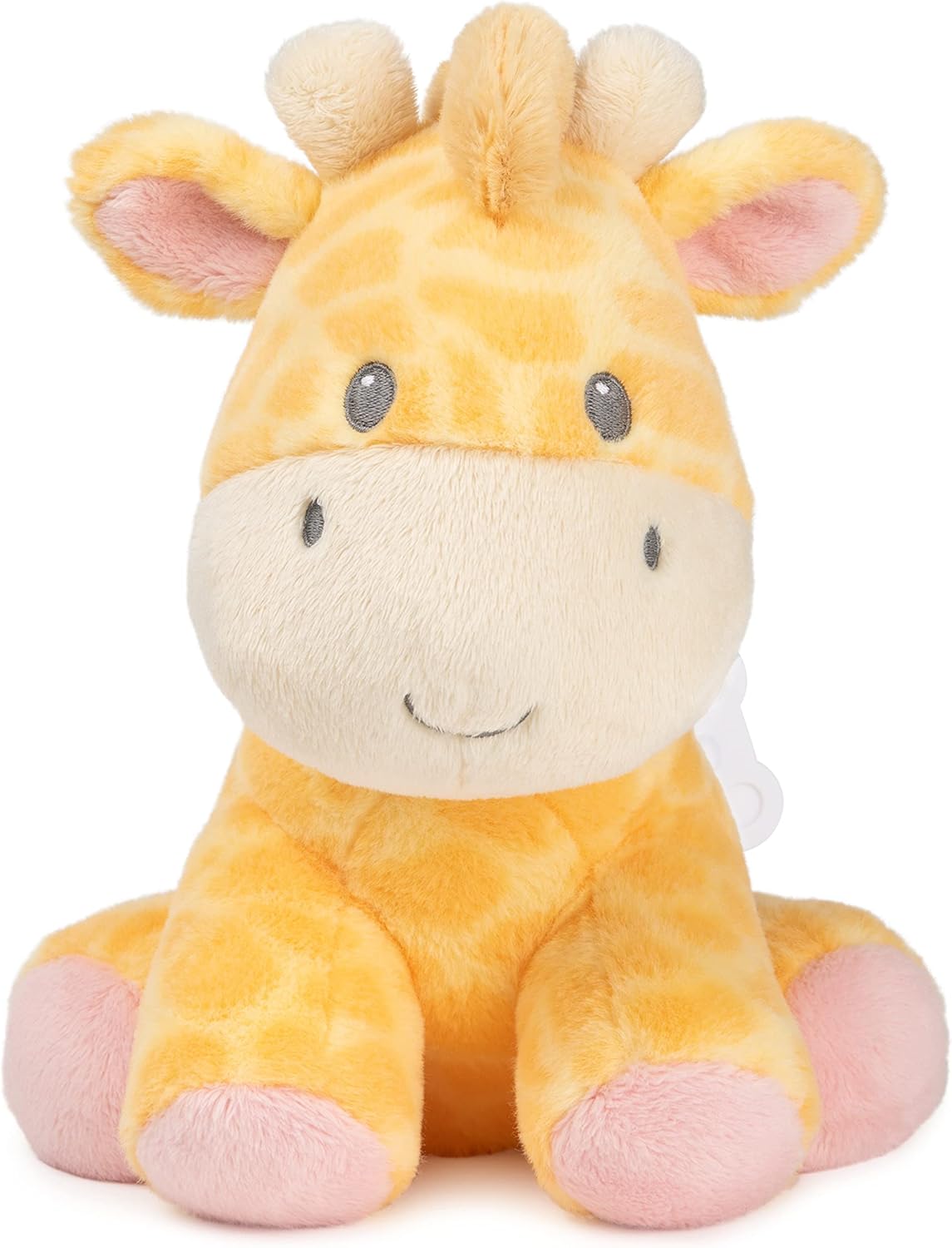 GUND Baby Safari Friends Giraffe Keywind Musical Plush, Plays Brahms’ Lullaby, Stuffed Animal Sensory Toy for Ages 10 Months and Up, Yellow, 9”