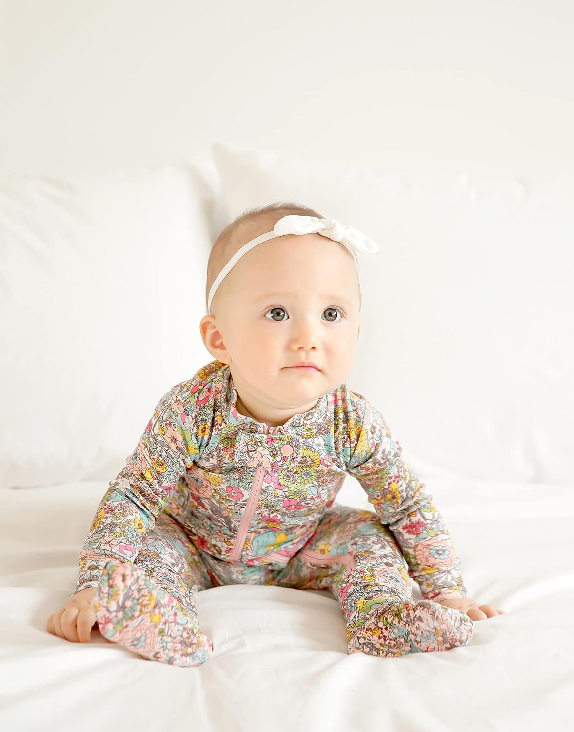 VAENAIT BABY Infant Toddler Boys Girls Footed One-Piece Sleep and Play Premium Modal Pajamas 1-2 Pieces