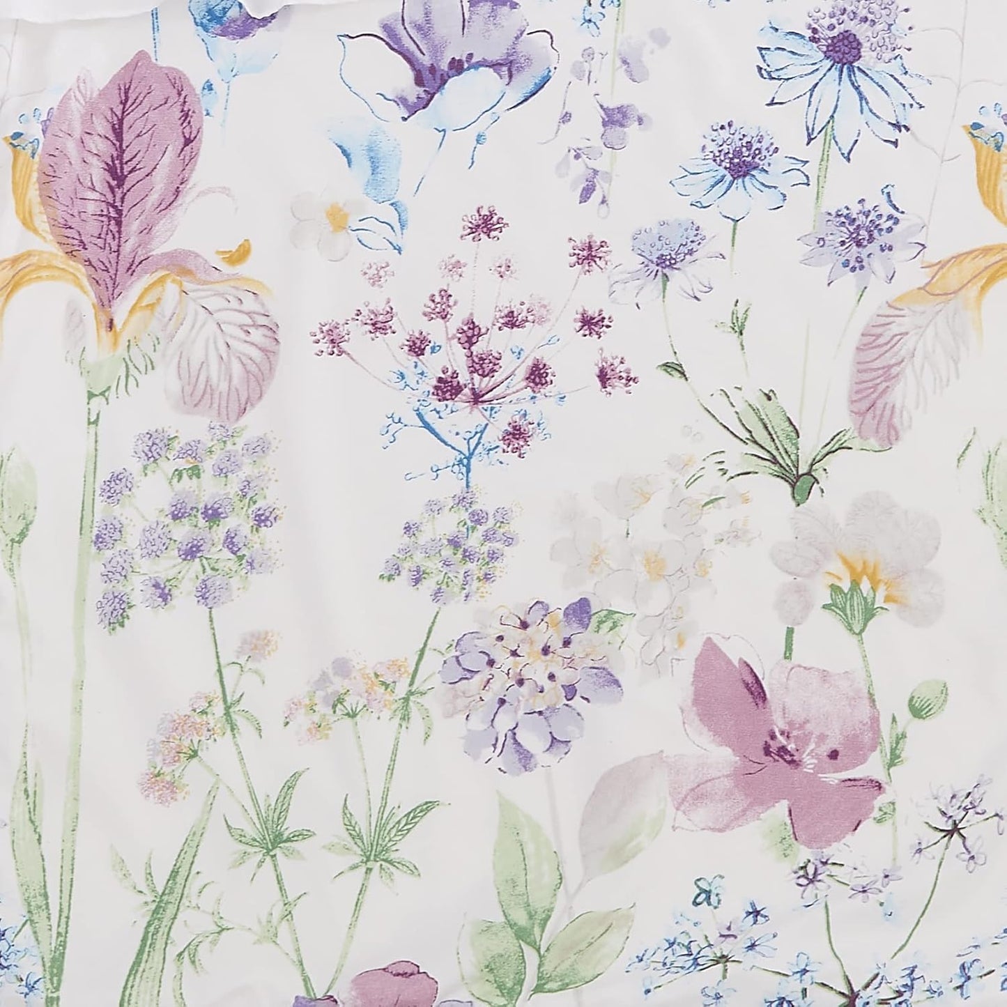 Brandream Gilrs Floral Bedding Boho Baby Bedding Watercolor Farmhouse Nursery Crib Blanket Set 3 Piece, Fitted Sheet, Skirt