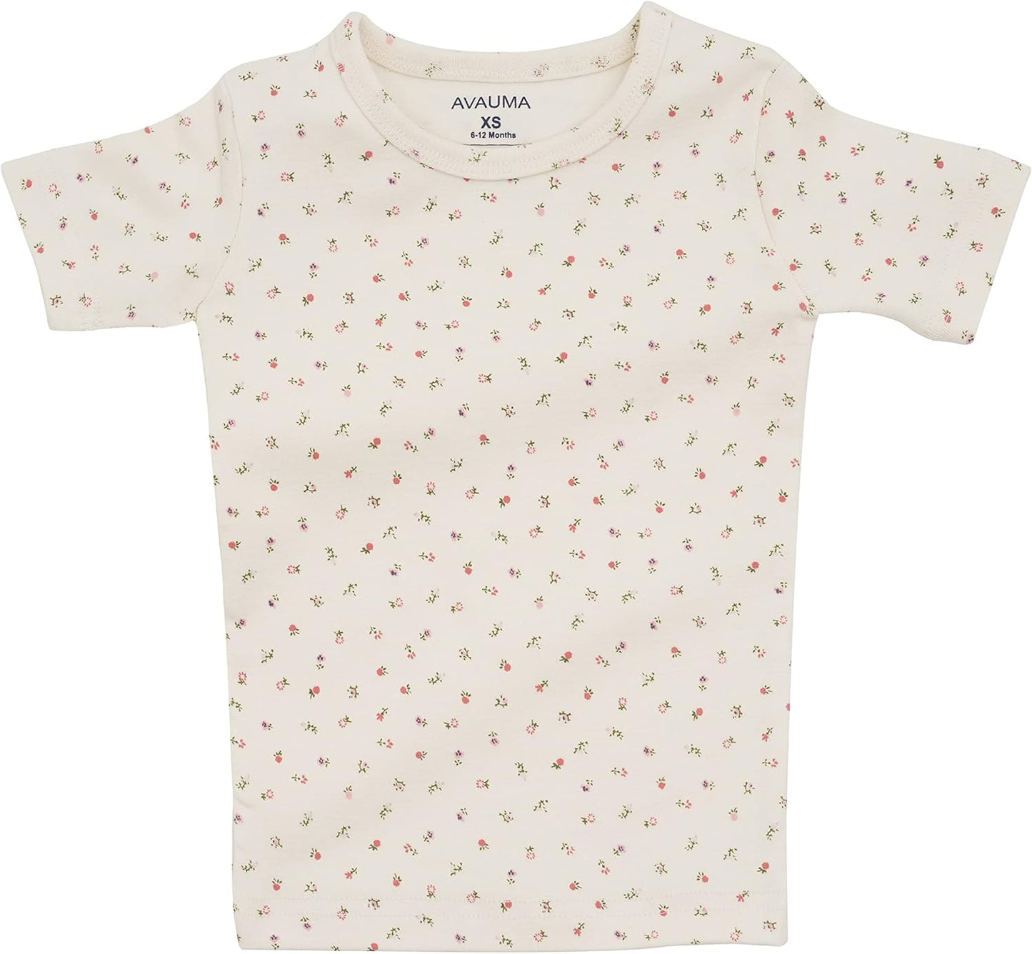 AVAUMA Baby Boys Girls Pajama Set 6M-7T Kids Cute Toddler Snug fit Pattern Design Pjs Cotton Sleepwear