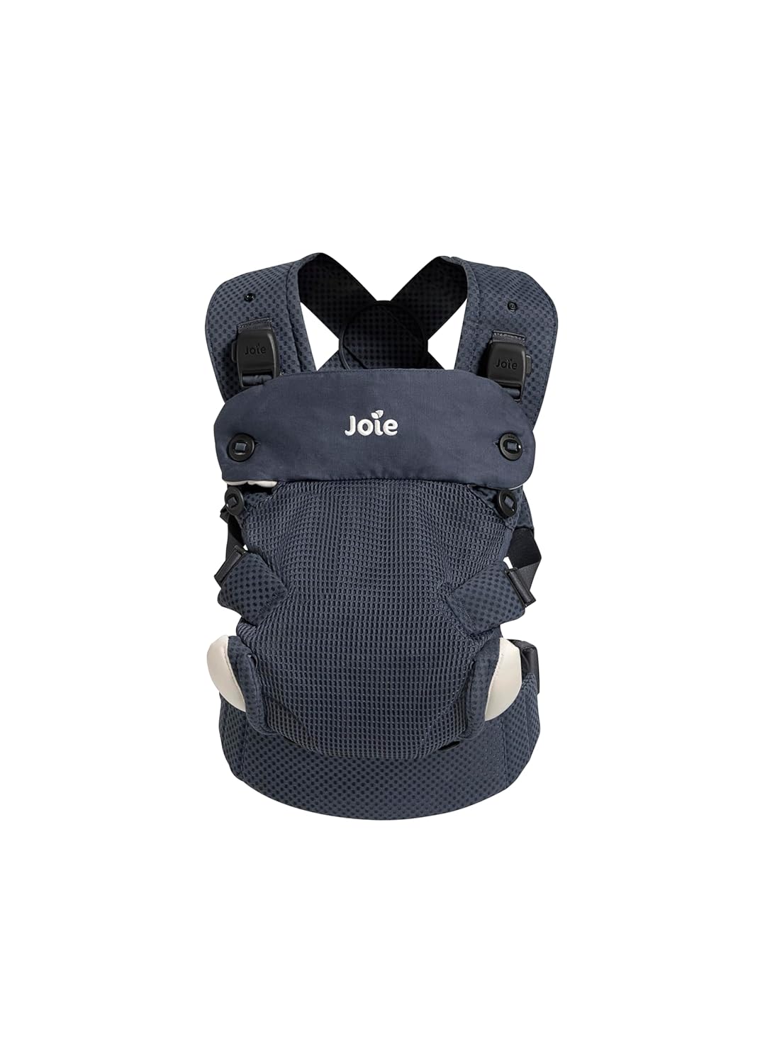 Joie Savvy Lite Air 3-in-1 Baby Carrier – Lightweight, Ergonomic Baby Carrier with 3 Carry Positions, Breathable Fabric, Padded Straps, and Lumbar Support (Indigo)