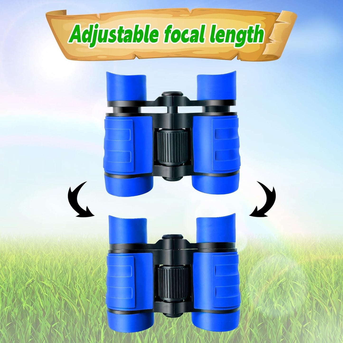 Binoculars for Kids, Kids Binoculars for Ages 3-12 Boys Girls, Outdoor Gifts Toys for Kids- Perfect for Bird Watching, Camping, and Outdoor Exploration