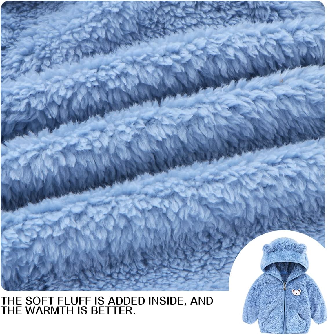 Baby Boy Fleece Jacket Girl Winer Clothes Coat Toddler Boy'S Clothing Sweater