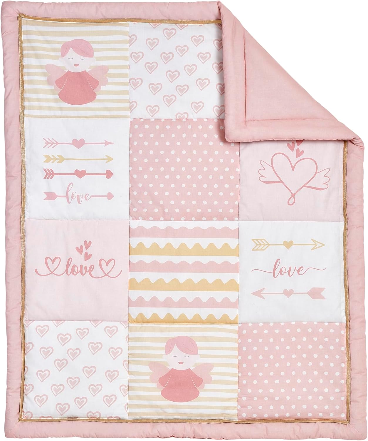 Oxford Baby Baby Love 4 Pc Baby Crib Nursery Bedding