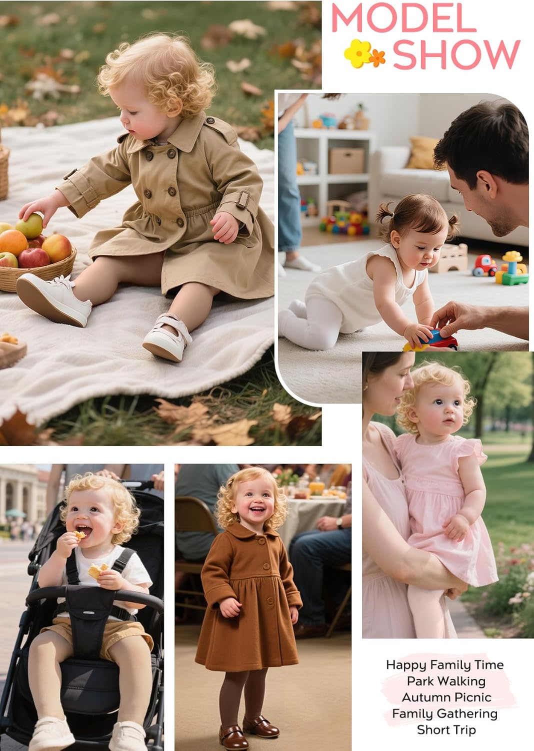 Ultra Soft Toddler Ballet Tights for Girls - Footed Dance Tights Colorful Baby Girls Leggings for Daily Party Halloween 1-6T