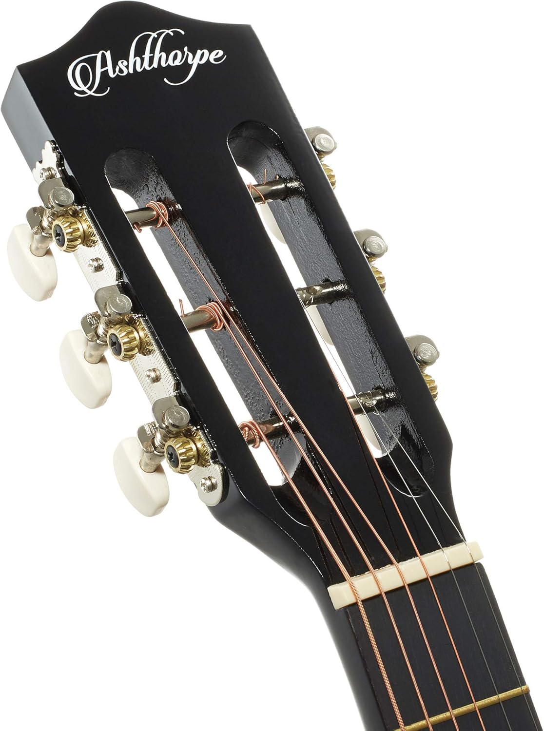 Ashthorpe 38-inch Beginner Acoustic Guitar Package (Sunburst), Basic Starter Kit w/Gig Bag, Strings, Strap, Tuner, Pitch Pipe, Picks