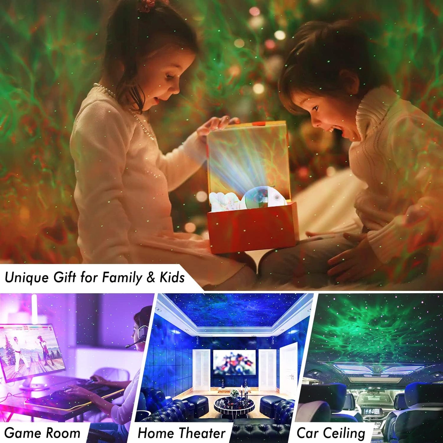 Astronaut Star Projector, Kids Night Light, Nebula Projector Light. Galaxy Bedroom Projector, Adult Playroom/Home Theater/Ceiling/Room Decoration