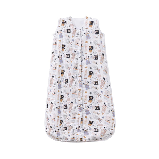 Toddler Sleep Sack 2-4 T Baby Wearable Blanket 100% Organic Cotton 0.5 TOG Baby Muslin Sleep Sacks 2- Way Zipper Soft XL 2T 3T 4T