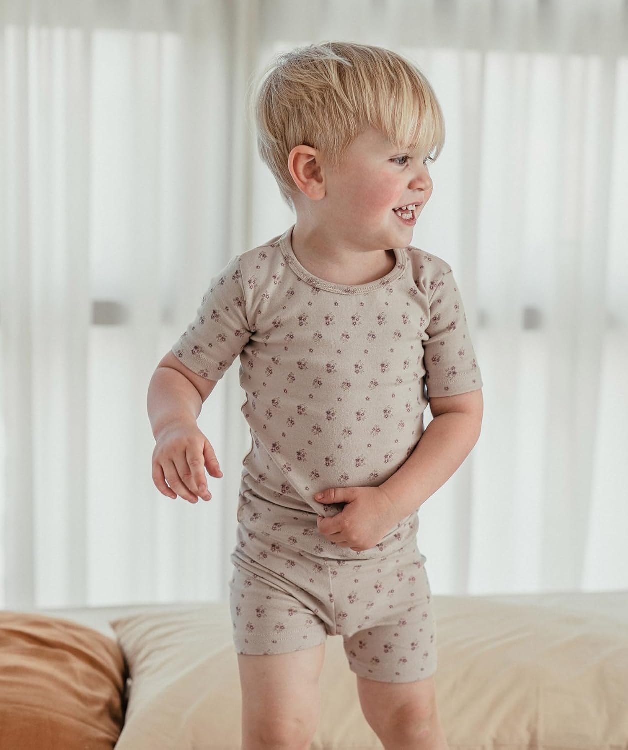 AVAUMA Baby Boys Girls Pajama Set 6M-7T Kids Cute Toddler Snug fit Pattern Design Pjs Cotton Sleepwear