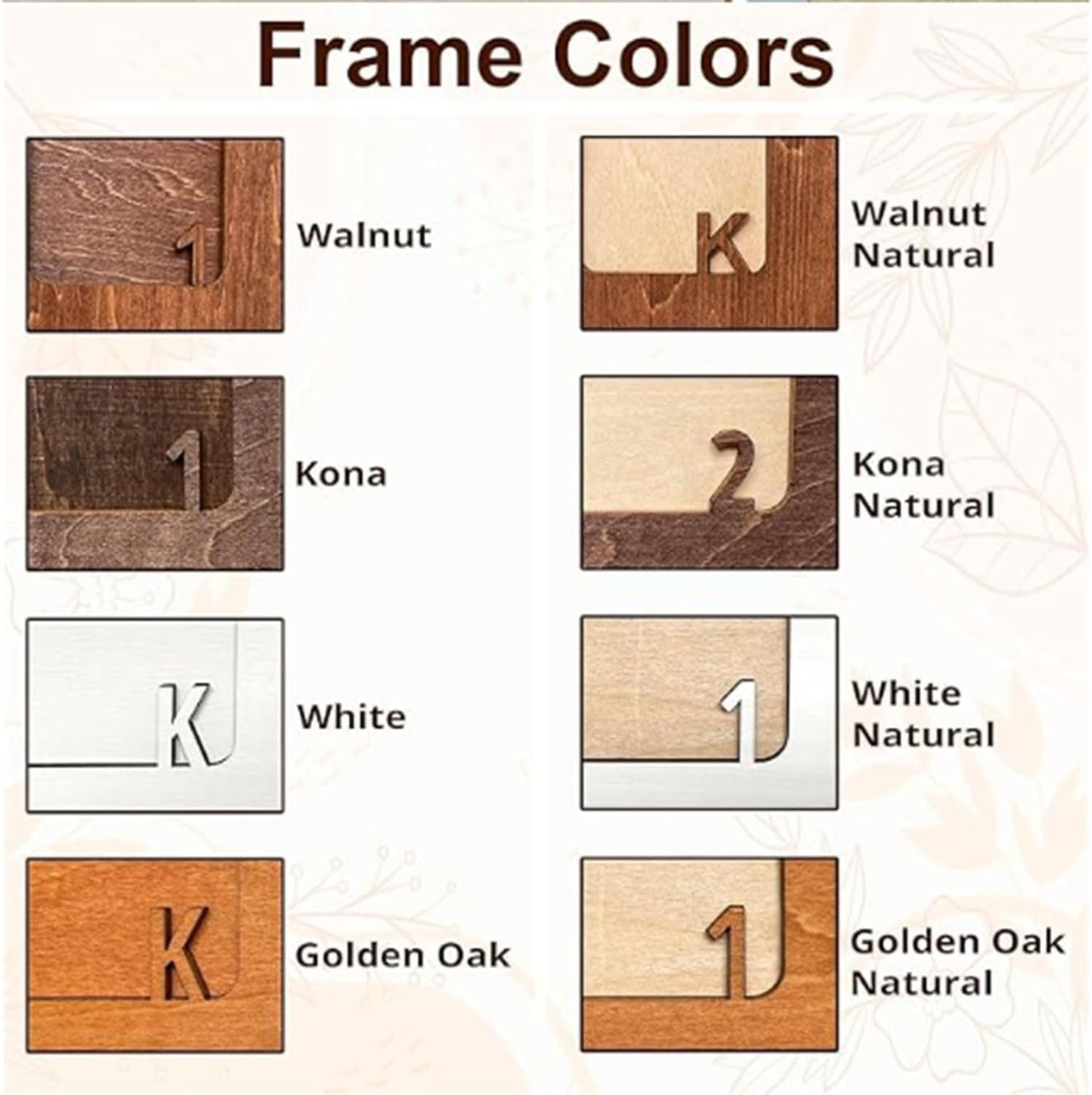 Personalized My First Year Photo Frame | 12 Months Picture Frame For Baby First Year | Displays One 4x6 Photo and Twelve 2x3 Pictures | Birthday Party Decor Newborn Memory Keepsake, Daisy Florals