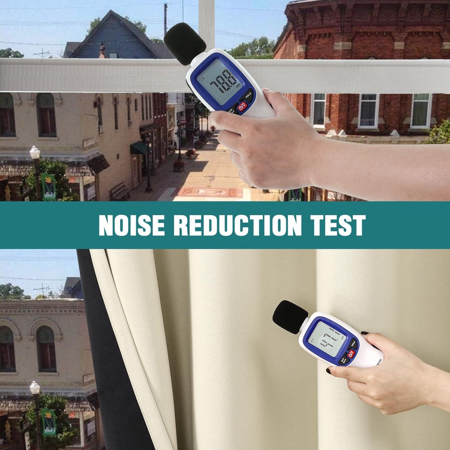 ChrisDowa 100% Blackout Curtains 63 inch Long for Bedroom with Black Liner, 2 Thick Layers Total Blackout Thermal Insulated Grommet Window Curtains 2 Panels Set (Light Beige, 52 x 63 Inch)