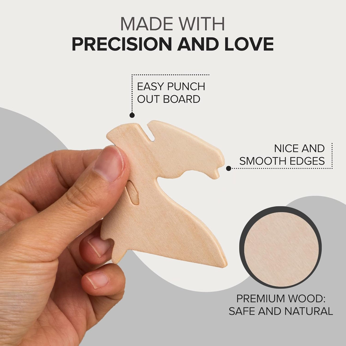 Hands Craft DIY 3D Wooden Puzzle – 6 Assorted Transportation Bundle Pack Set Brain Teaser Puzzles Educational STEM Toy Adults and Kids to Build Safe and Non-Toxic Easy Punch Out Premium Wood JP2B3