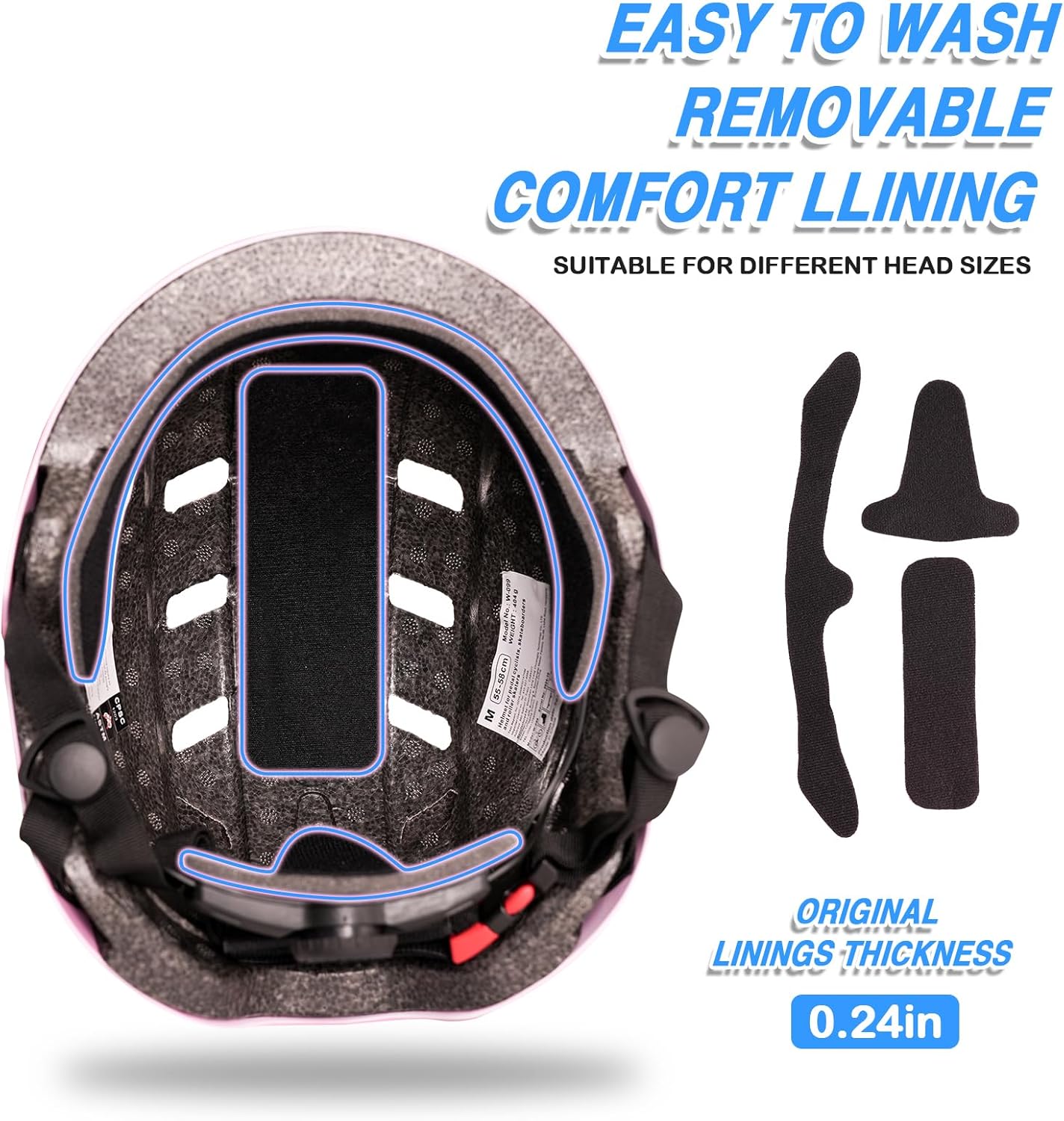 Adjustable Kids Bike Helmet with Knee Pads Elbow Pads Wrist Guards for Age 3-5-8-14+ Youth/Teens,Ventilation Multi-Sport Scooter Roller Skate Rollerblading Skateboarding Climbing Cycling